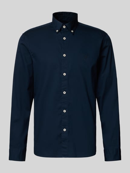Marc O'Polo Koszula casualowa o kroju regular fit z czystej bawełny Granatowy 2