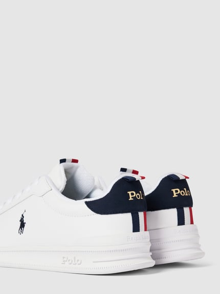 Polo Ralph Lauren Low Top sneaker van echt leer model 'HERITAGE COURT II' Wit - 2