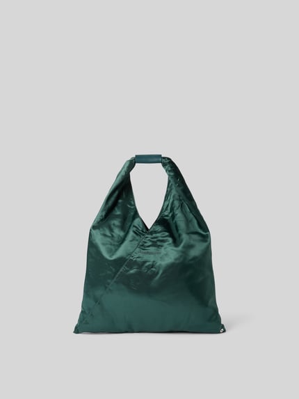 MM6 Maison Margiela Handtas in labelprint Groen - 4