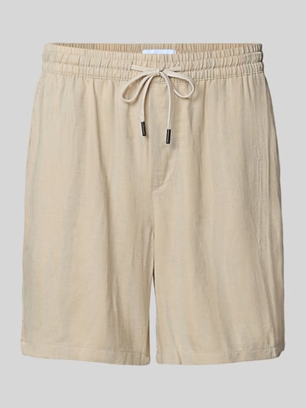 ONLY & SONS Regular Fit Shorts mit Leinen-Anteil Beige 2