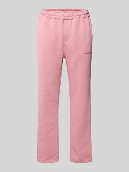 PEGADOR Sweatpants mit elastischem Bund Altrosa 2