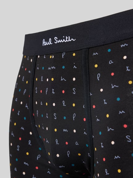 Paul Smith Trunks mit elastischem Logo-Bund im 3er-Pack Black 2