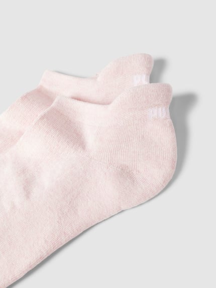 PUMA Sneakersocken mit Label-Details Modell 'Cushioned' im 2er-Pack Rose Melange 2