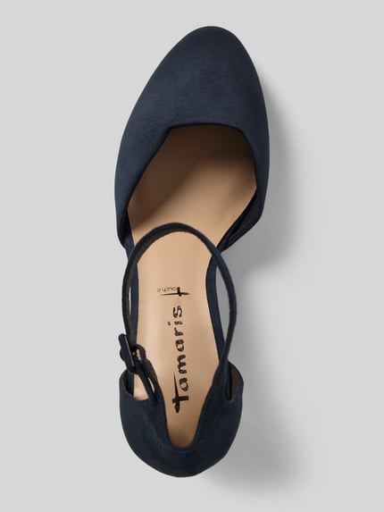 Tamaris Pumps met blokhak Donkerblauw - 3