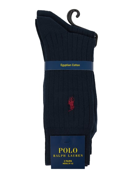 Polo Ralph Lauren Underwear Sokken, pak van 2 paar Marineblauw - 2