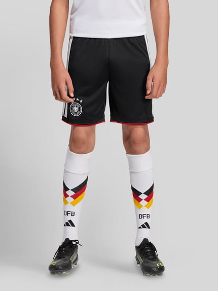 adidas Sportswear regular fit trainingsshort model 'DEUTSCHLAND' Zwart - 4
