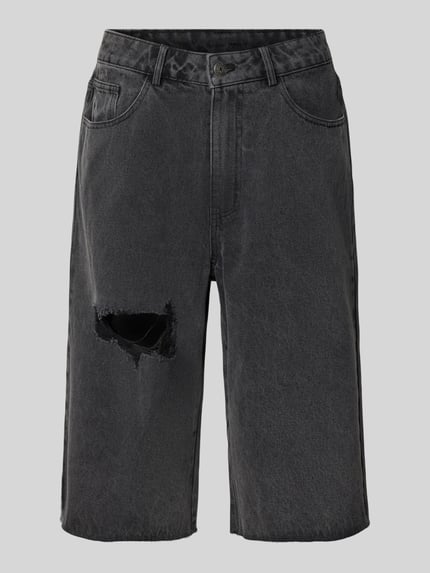Jeansshorts im Destroyed-Look Shop The Look MANNEQUINE