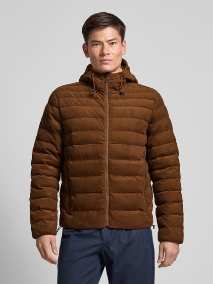 Polo Ralph Lauren Corduroy jack met logostitching Camel - 4