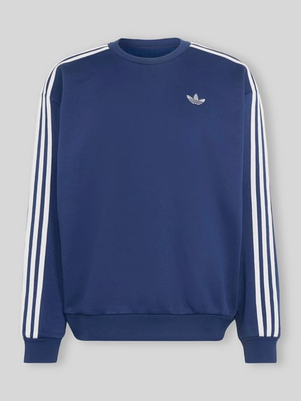 adidas Originals Oversized Sweatshirt aus Baumwoll-Mix Marine 2