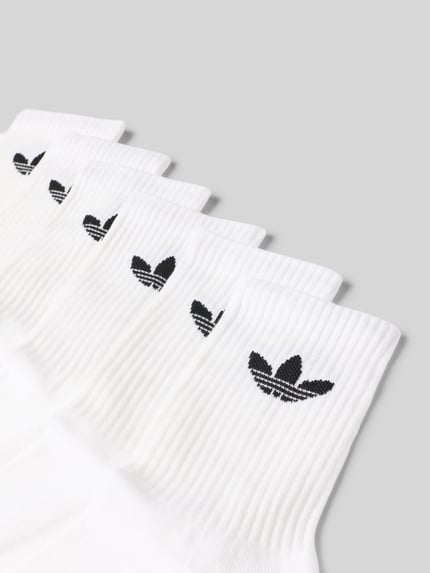 adidas Originals Socken mit Label-Print im 6er-Pack Weiss 2