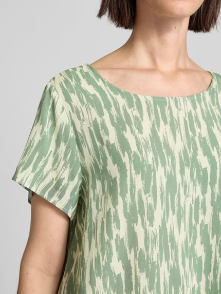 VERO MODA Loose Fit T-Shirt aus aus reiner Viskose Modell 'EASY JOY' Schilf 3