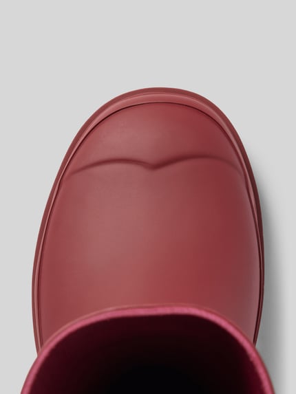 Hunter Gummistiefel mit profilierter Sohle Bordeaux 3