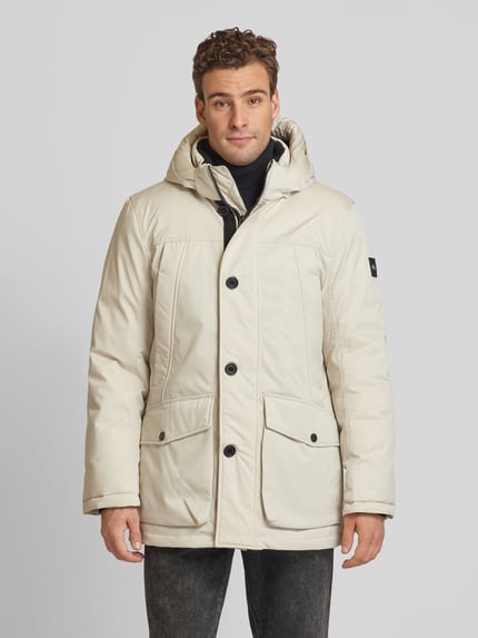Tom Tailor Parka met afneembare capuchon Offwhite - 4
