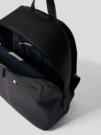 Tommy Hilfiger Rugzak in leerlook Zwart - 5