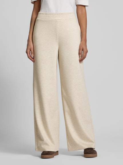 Rich & Royal Sweatpants aus Viskose-Mix mit elastischem Bund Sand 4