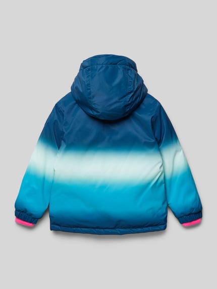 killtec Funktionsjacke mit Label-Print Blau 3