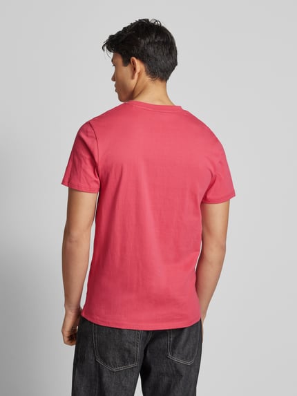 Santa Cruz T-Shirt mit Label-Print Rot 5