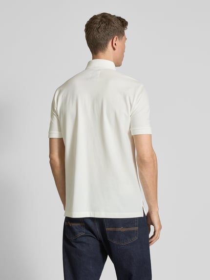 Armani Exchange Poloshirt mit Label-Stitching Weiss 5