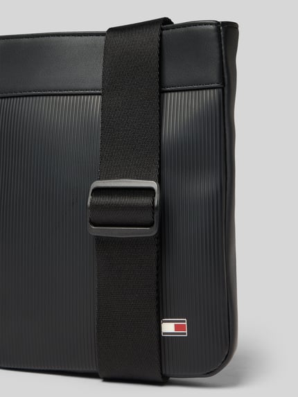 Tommy Hilfiger Schoudertas in leerlook Zwart - 3