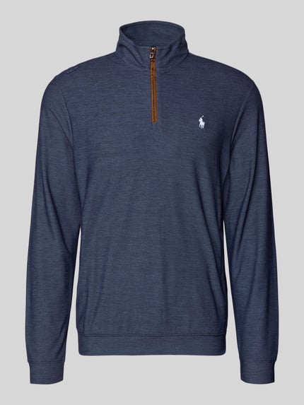 Polo Ralph Lauren Troyer w kroju regular fit z dodatkiem lyocellu model 'MOVEMENT' Granatowy 2