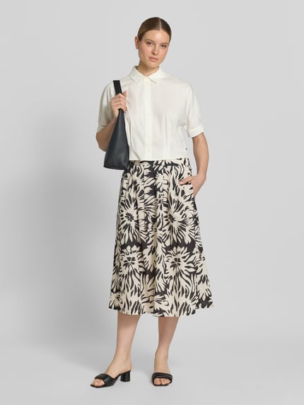ROBE LÉGÈRE regular fit overhemdblouse met overhemdkraag Offwhite - 1