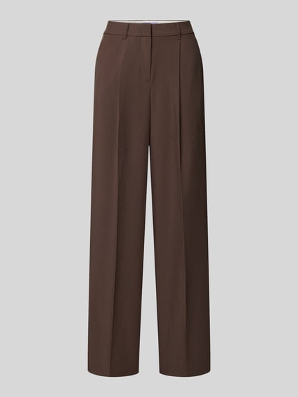 Wide Fit Stoffhose mit Viskose-Anteil Modell 'Ellis' Shop The Look MANNEQUINE