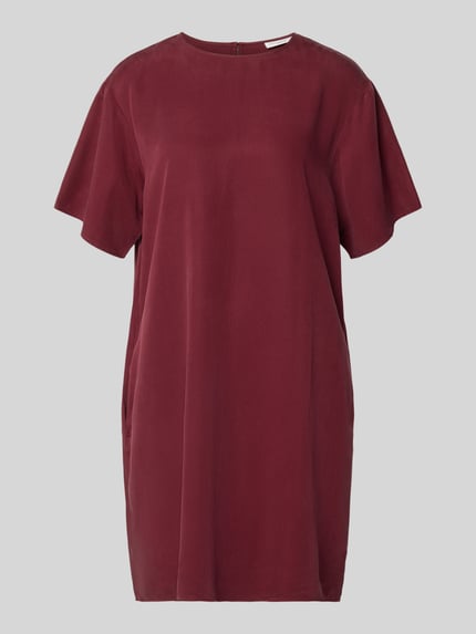 Marc O'Polo DENIM Figurumspielendes Freizeitkleid aus Lyocell Bordeaux 2
