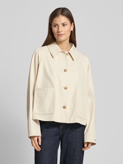 Tommy Hilfiger Relaxed Fit Trenchcoat aus reiner Baumwolle Beige 4