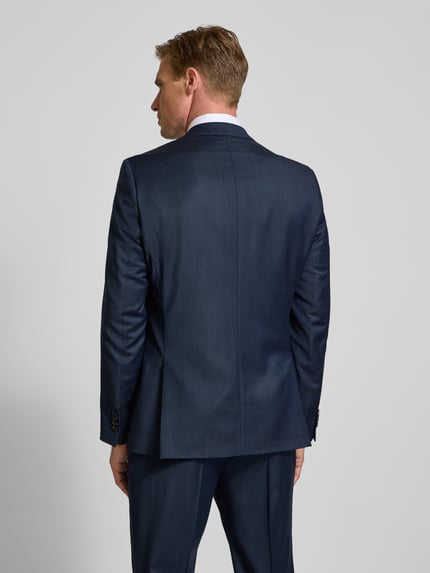 DIGEL Modern fit 2-knoops colbert, model 'Duncan' Marineblauw - 5