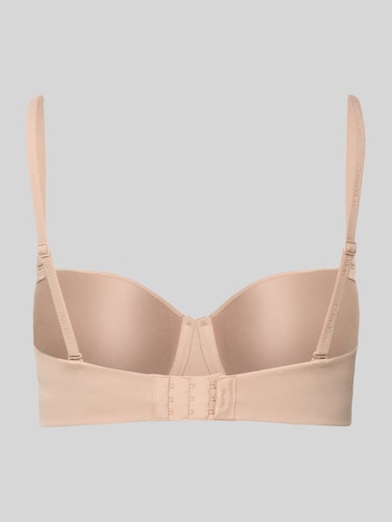 Calvin Klein Underwear Beha met cups en verstelbare bandjes, model 'PERFECT FIT' Beige - 3