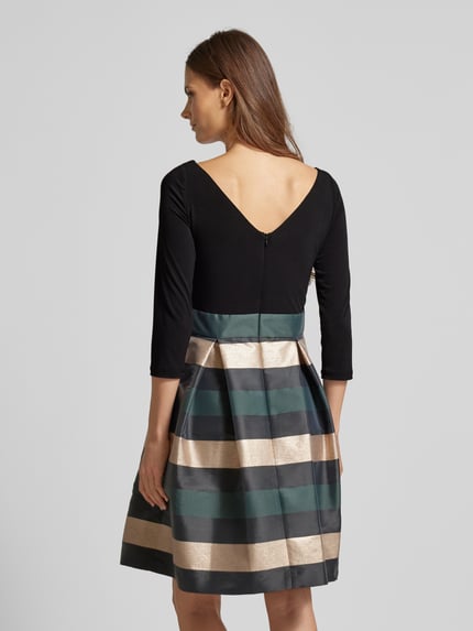 SWING Cocktailkleid mit U-Boot-Ausschnitt Dunkelgruen 5