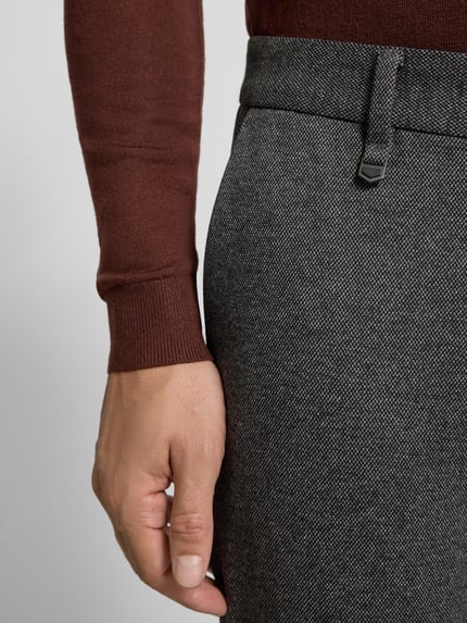 Antony Morato Anzughose mit Gesäßtaschen Dunkelgrau Melange 3