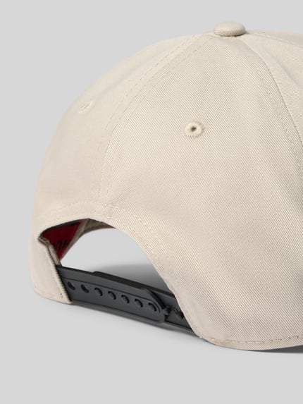 Produktfoto, czapka z daszkiem z bawełny w jednokolorowym designie, wyhaftowane logo, model 'Jude' od HUGO, usztywniany daszek