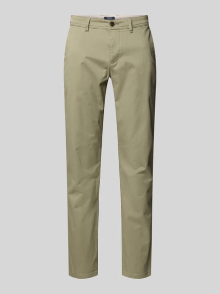 MCNEAL Slim Fit Chino mit Eingrifftaschen Hellgruen 2