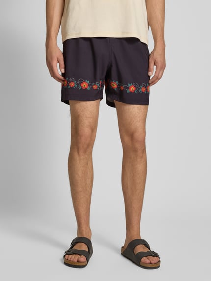 Santa Cruz Badehose mit elastischem Bund Modell 'CABANA' Black 4