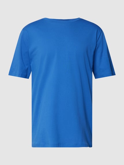 SCHIESSER T-Shirt mit Rundhalsausschnitt Modell 'Hannes' Royal 2