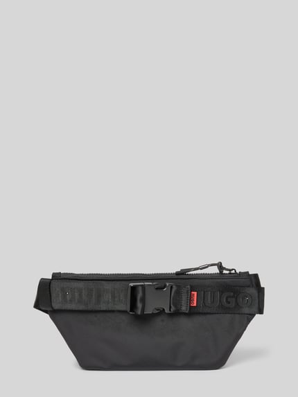 HUGO Bauchtasche mit Label-Detail Modell 'Marsel' Black 3