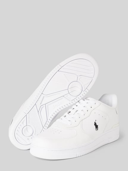 Polo Ralph Lauren Sneaker mit Logo-Stitching Modell 'MASTERS COURT' Weiss 4
