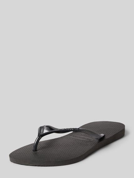 Havaianas Flip Flops mit Logo-Detail Black 1