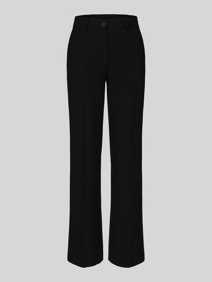 TONI Regular Fit Weite Hose mit Viskose-Anteil Modell 'Jenny Wide' Black 2