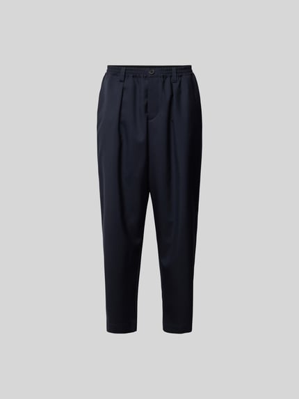Stoffhose mit elastischem Bund Shop The Look MANNEQUINE