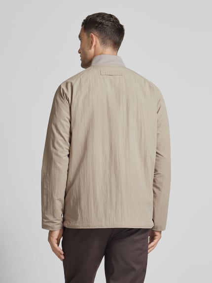 Barbour Jack met opgestikte klepzakken, model 'BEAUMONT' Steengrijs - 5