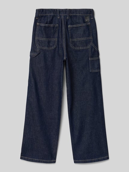 JACK & JONES Jeans met 5-pocketmodel, model 'ALEX' Donkerblauw - 3