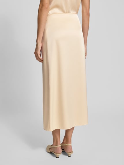 Marc Cain Midirok met logo-applicatie Ecru - 5