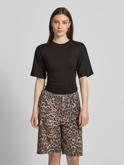 JJXX T-Shirt in tailliertem Schnitt Modell 'ELORA' Black 4