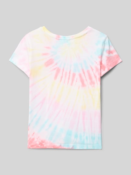 s.Oliver RED LABEL Regular fit T-shirt van puur katoen Lichtgeel - 3
