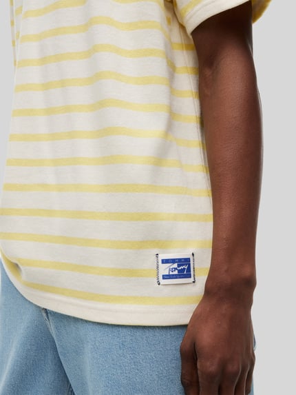Tommy Jeans Relaxed Fit T-Shirt aus reiner Baumwolle GELB 3