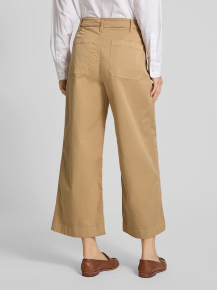 Lauren Ralph Lauren Spodnie materiałowe z wpuszczanymi kieszeniami model ‘YURSHANE’ Beżowy 5