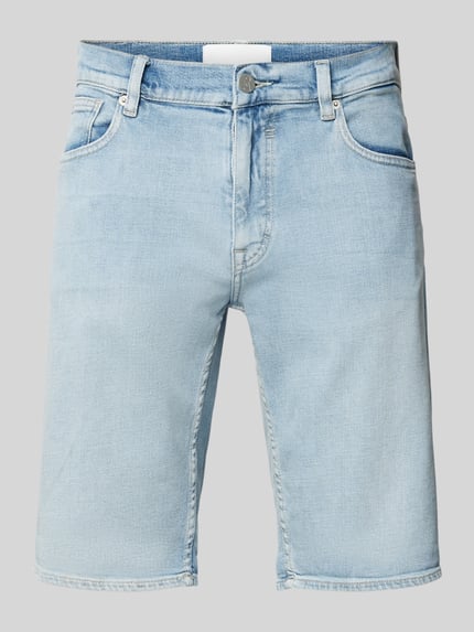 ARMEDANGELS Szorty jeansowe w jednolitym kolorze model ‘NAAILO HEMP’ Błękitny 2