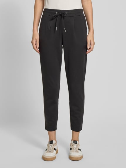 b.young Sweatpants met siernaden model 'RIZET' Zwart - 4